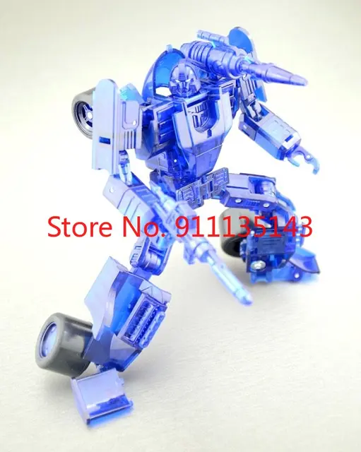F1 Car Simplify Transform】Transformers G1 Series Third party custom Mirage  DX9 D03 Car Robot Toys 