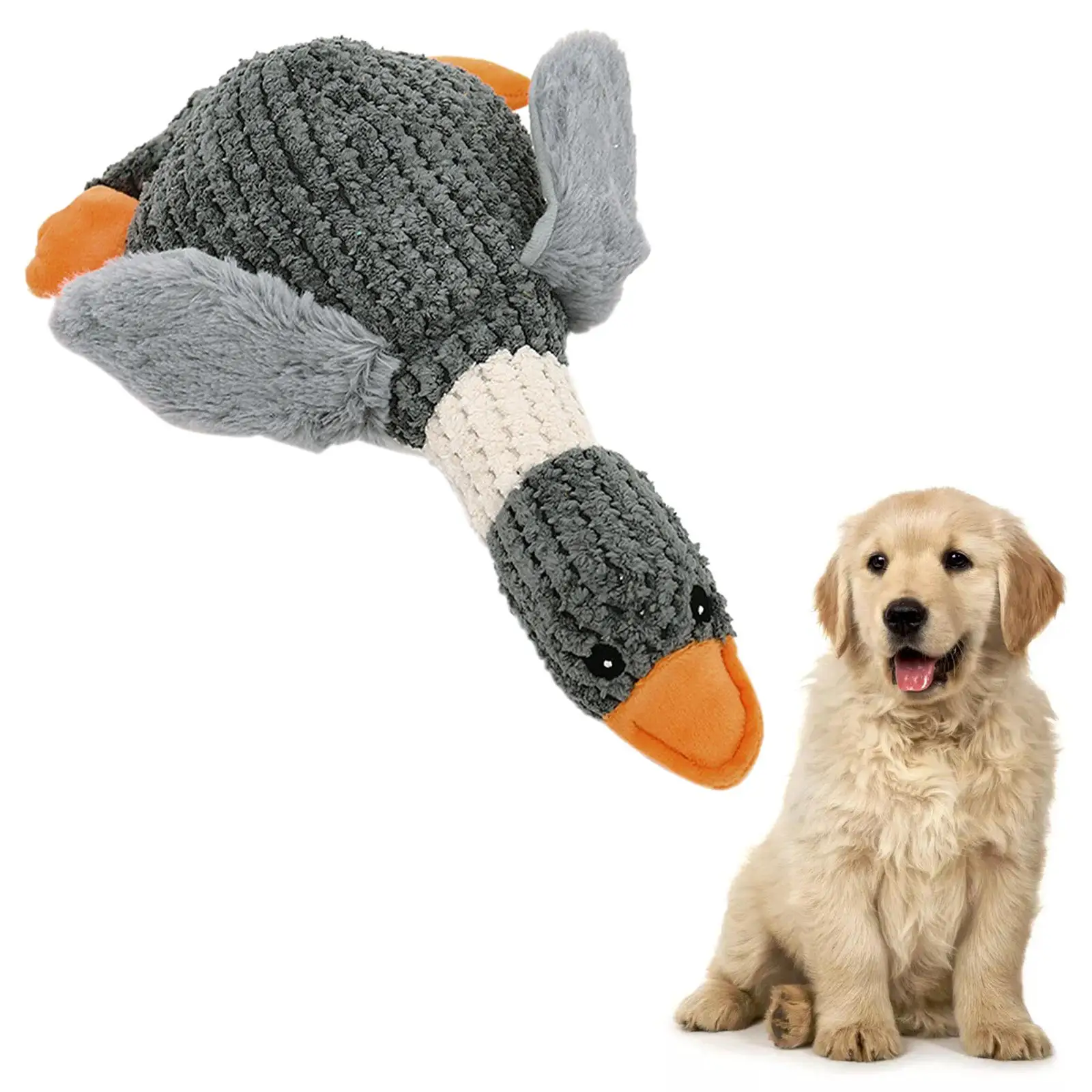Pet Dog Toys Cleaning Tooth with Squeaky Stuffed Bite Toy Interactive Chew Toys Plush for Large Small Medium Dogs Doggie Puppy