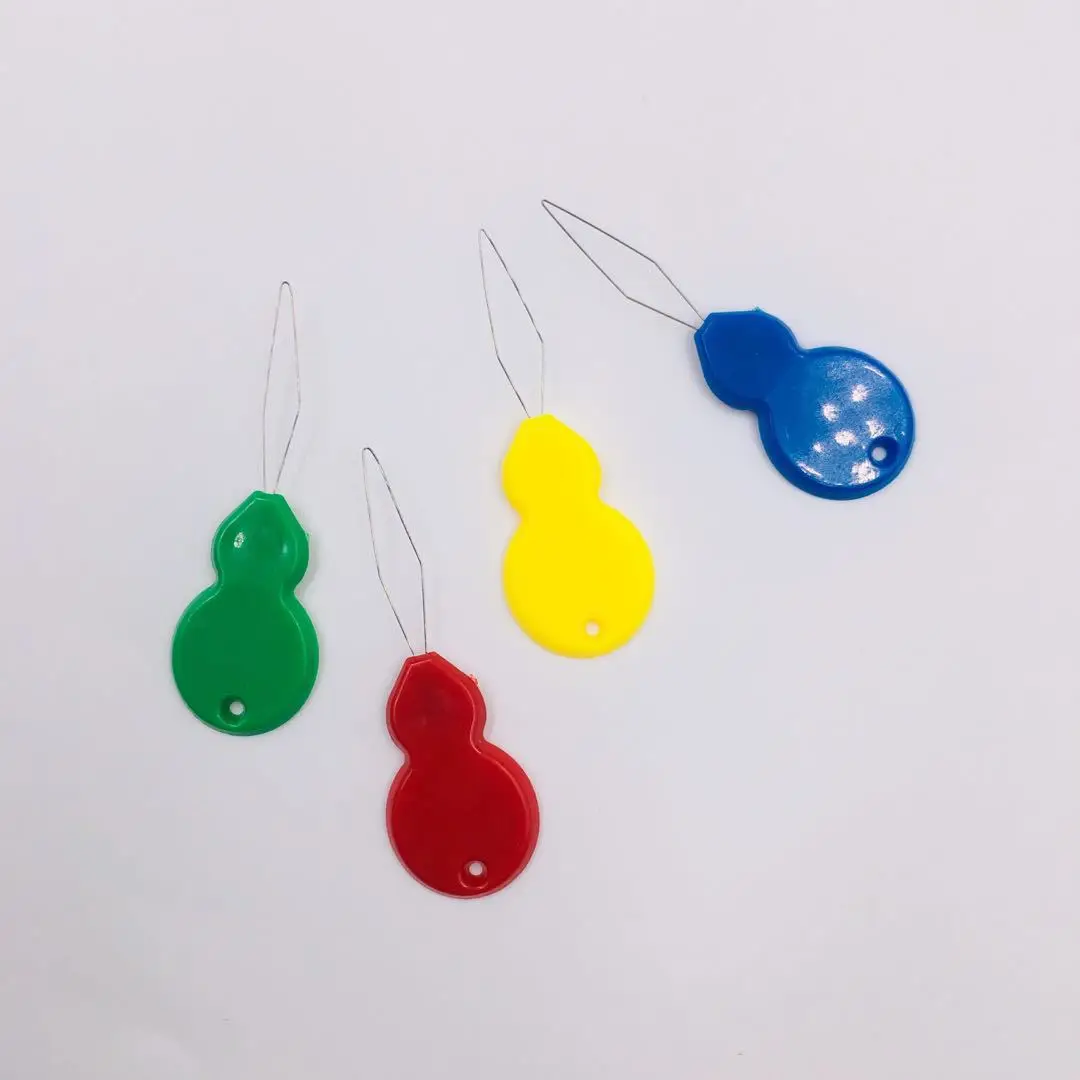 12Pcs Nadel Einfädler Stich Einsetzen Werkzeug für Nähmaschine Kunststoff Draht Schleife für Nadeln Handarbeiten Einfädler Nähen Werkzeuge – Detail 1