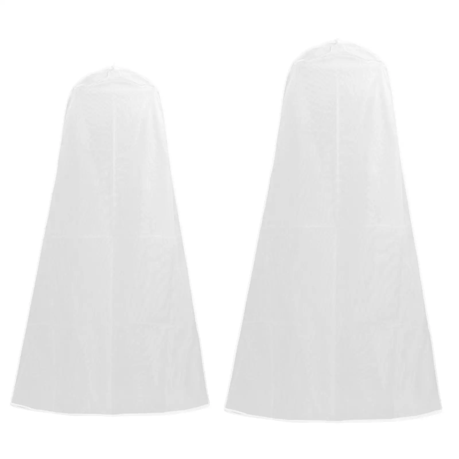 Pullover Wedding Dress Garment Bag Cover Washable Storage Bag Dustproof Covers for Evening Gown Windbreakers Down Jackets