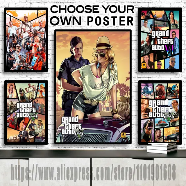 How to Create Your Very Own GTA 5 Poster