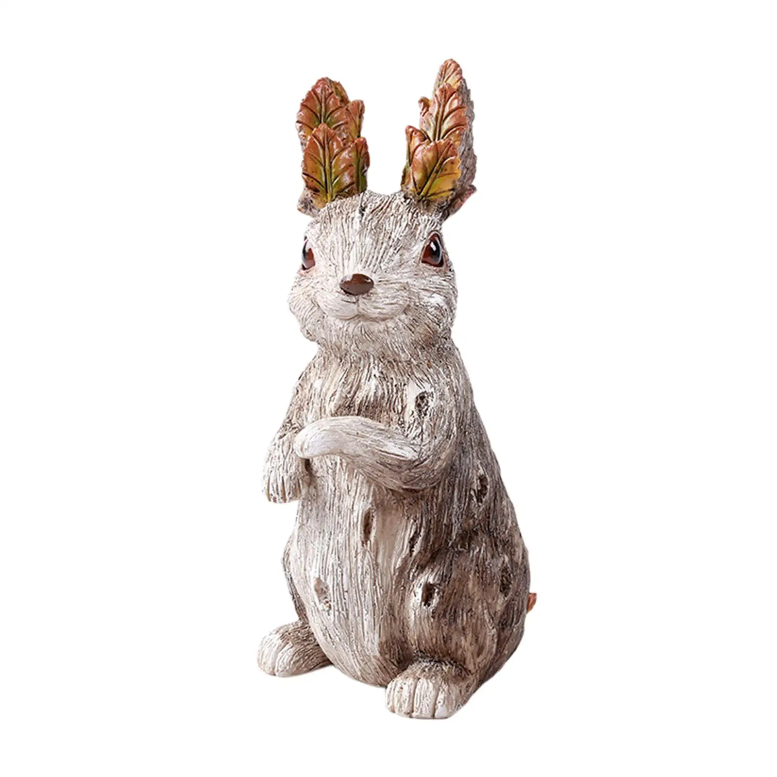 Resin Rabbit Figurine animal Sculptures Waterproof for Party Outdoor Garden Yard Ornaments