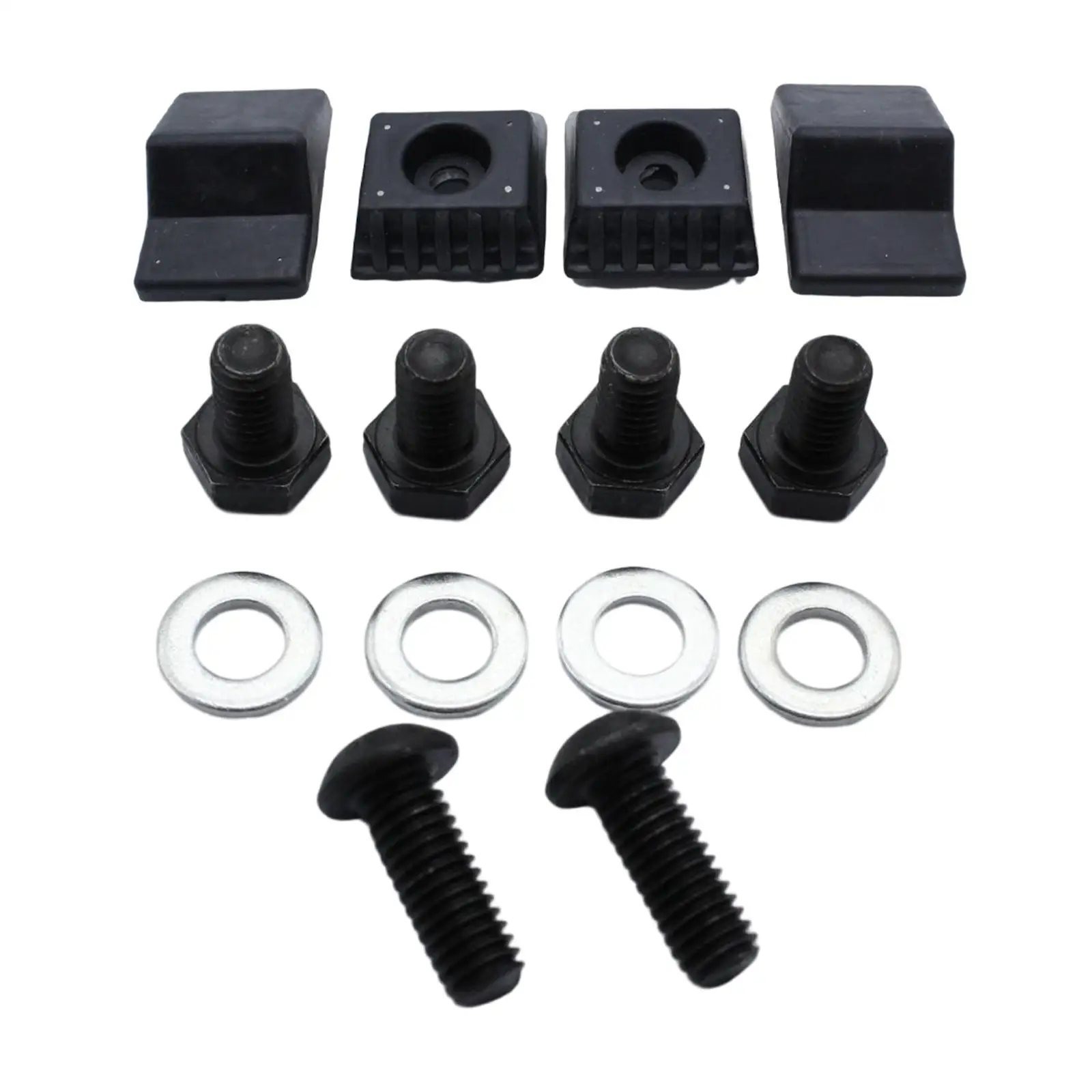 Car Trunk Stop Buffer with Screw Kit Replacement Fit for Mercedes W124 S124