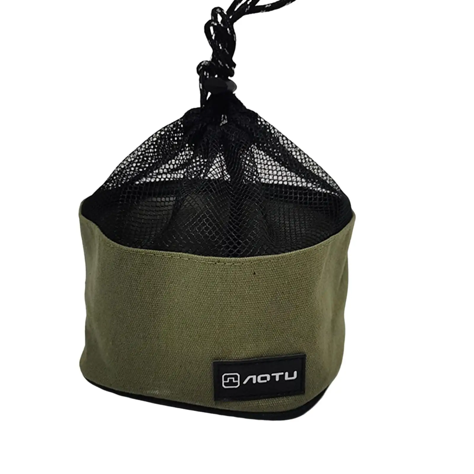 Portable Camping Cooking Utensils Organizer Pouch Drawstring Bag Equipment Tote Carrier for Outdoor BBQ Dinner Hiking Travel