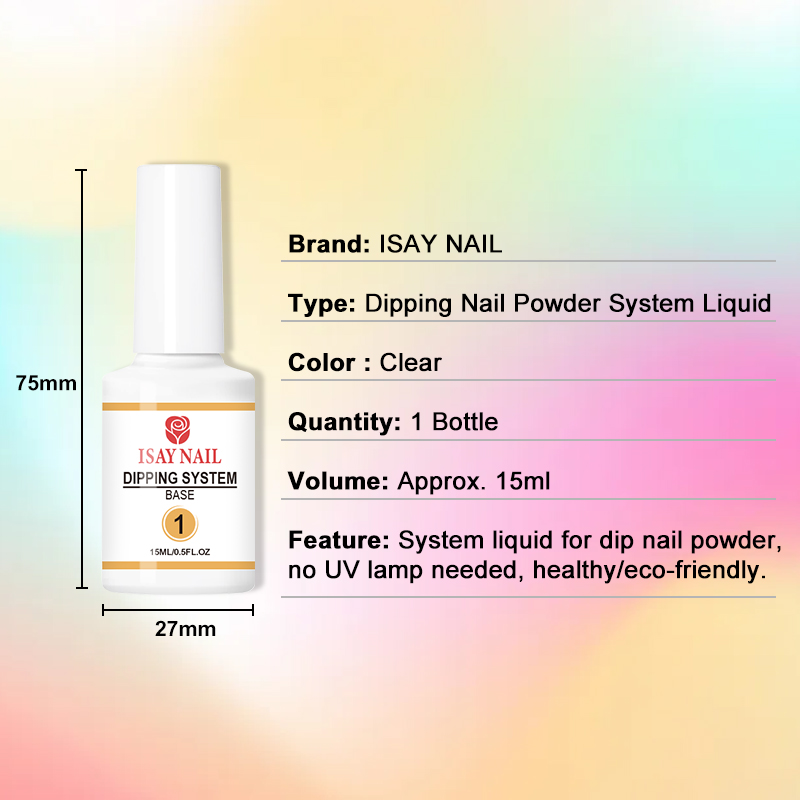 Best of ISAYBEAUTY Nail Glitter Nail Dip Powder Starter Kit 1pcs Simply Apply Get Stronger And Durable Dip Powder Nails Stickers Decals Reviews & Tips - Image 3