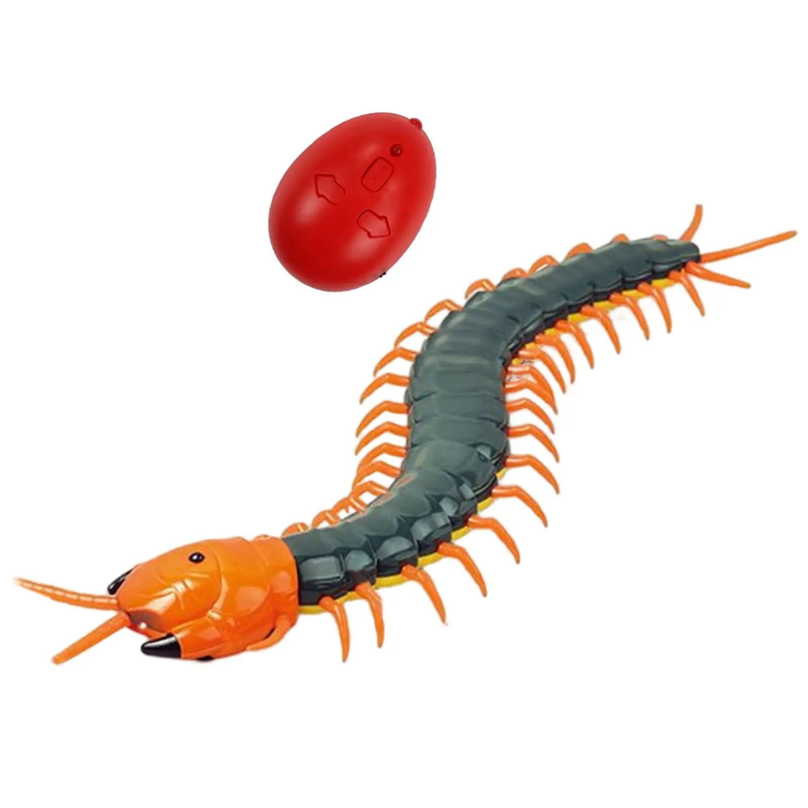 USB Electric Centipede Toy Halloween Jewelry Props Electric Remote Control Toy Remote Control Centipede for Children