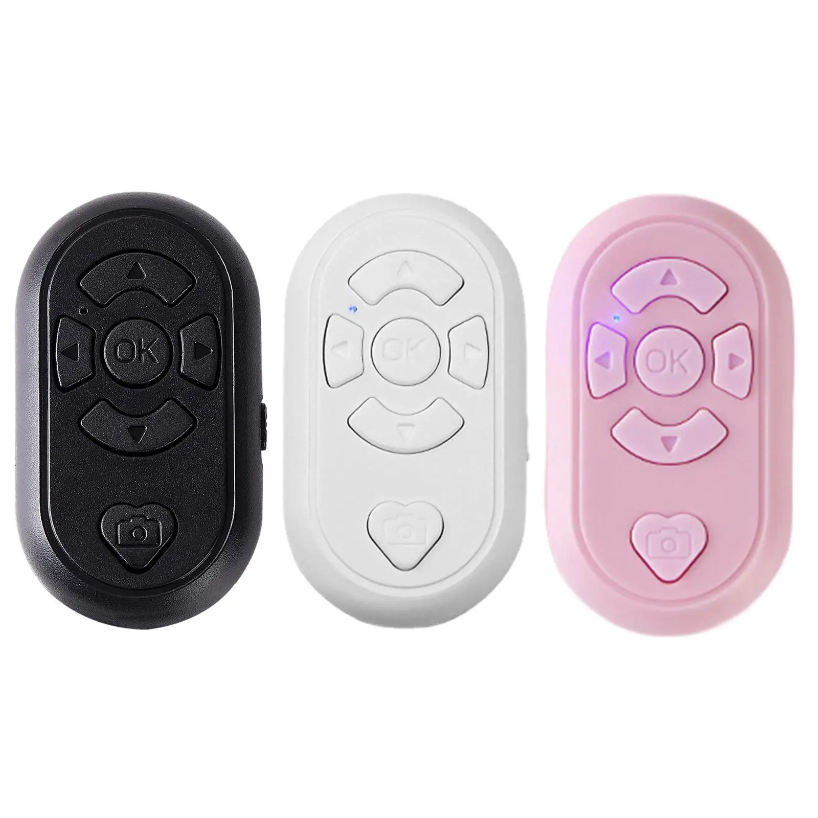USB Bluetooth Camera Shutter Remote 32ft Range Portable Page Turner for Turning E-Book Smartphones Taking Photos Photos Compact