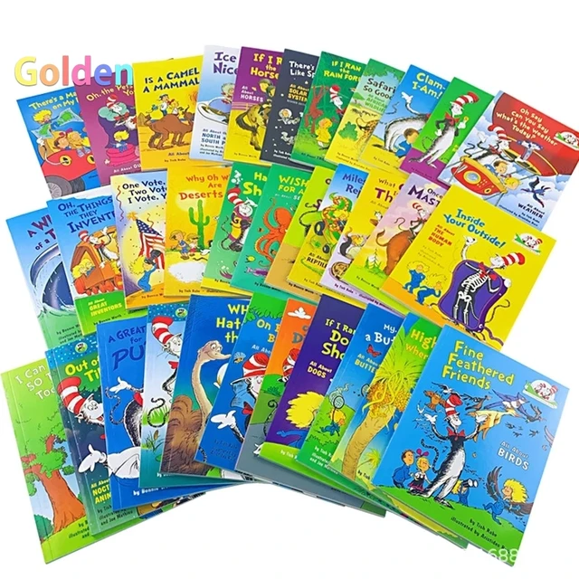 33 Books Dr. Seuss Science Series Interesting Story Children's 