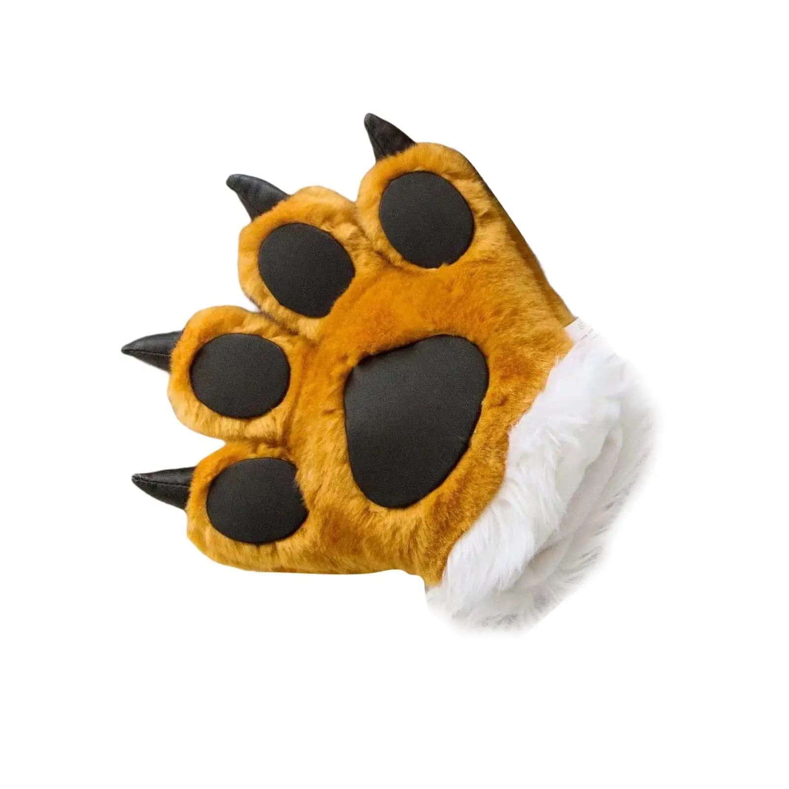 Cute Simulation Animal Palm Paw Glove Plush Toy Soft Game Prop Educational Toys Clawen