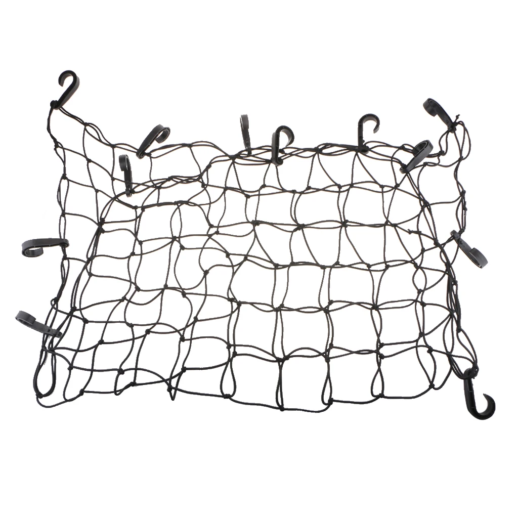 90*120cm Roof  Elasticated Net Luggage Carrier  Basket Holder Made of Latex + Plastic