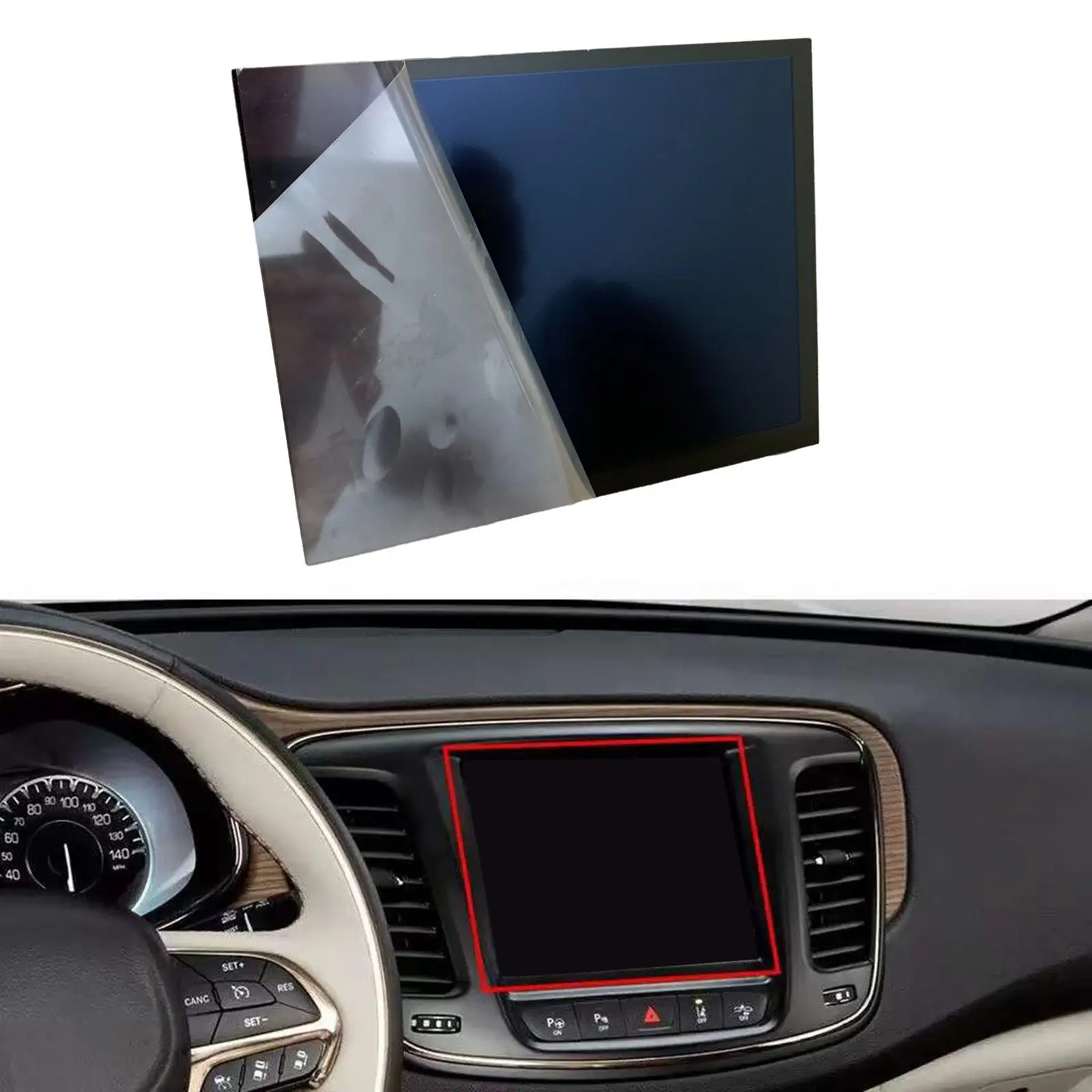 Navigation System LCD Spare Parts High Performance LA084x01(SL)(02) Monitor Touch Screen 8.4