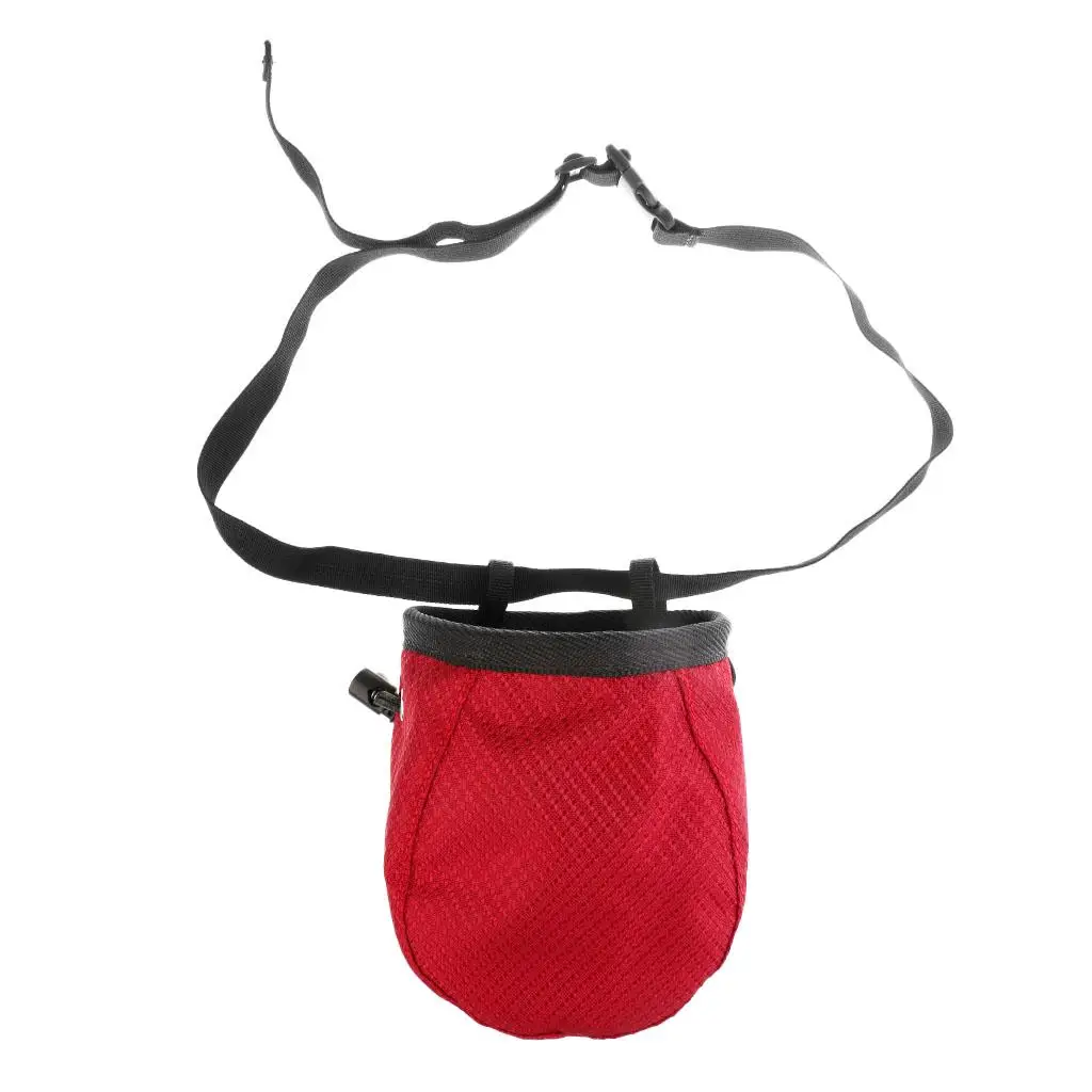 Bag with Belt and Zipper Pocket for Climbing Gymnastics and Weightlifting