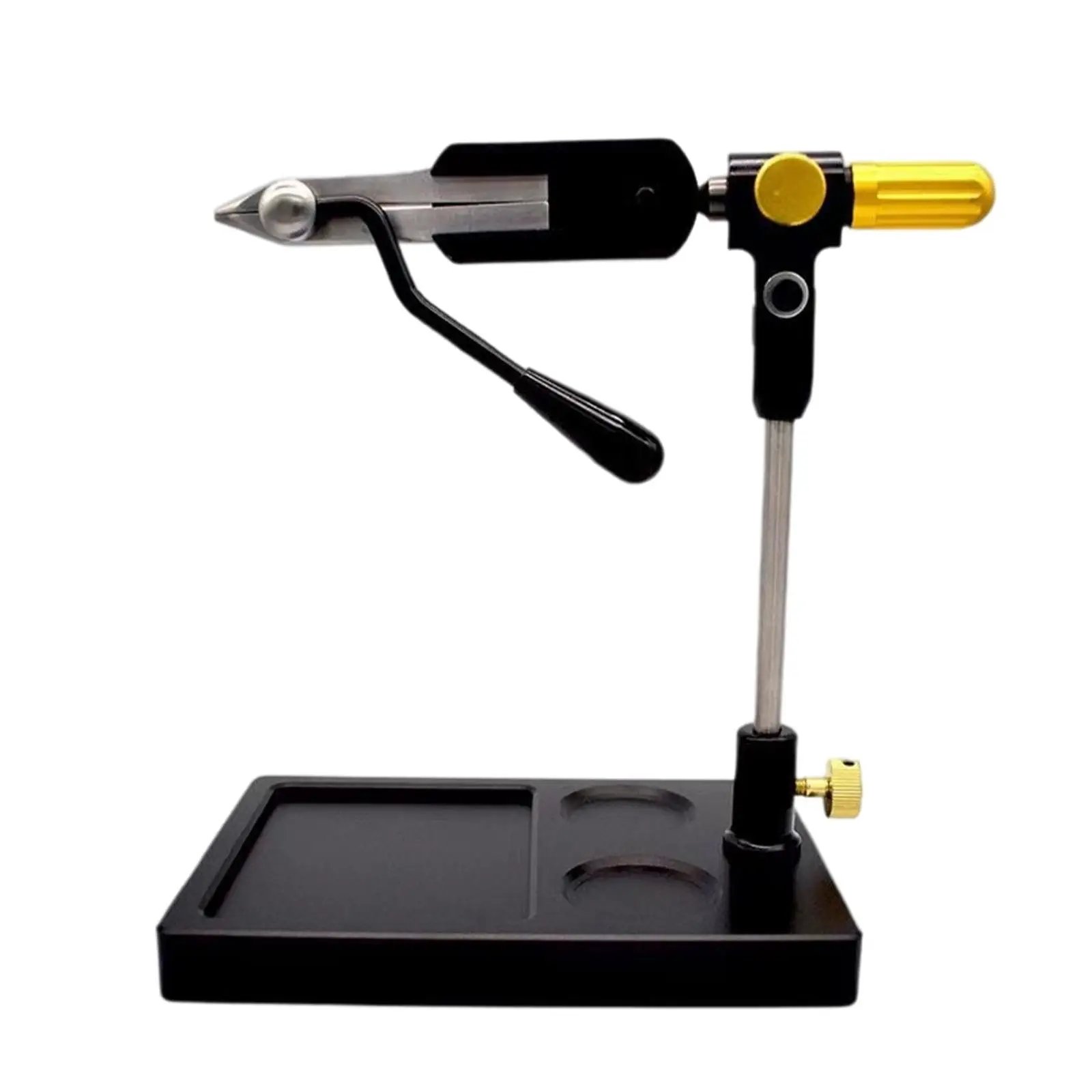 Rotary Fly Tying Vise - Practical Fly Fishing Vise with 360 Rotation and