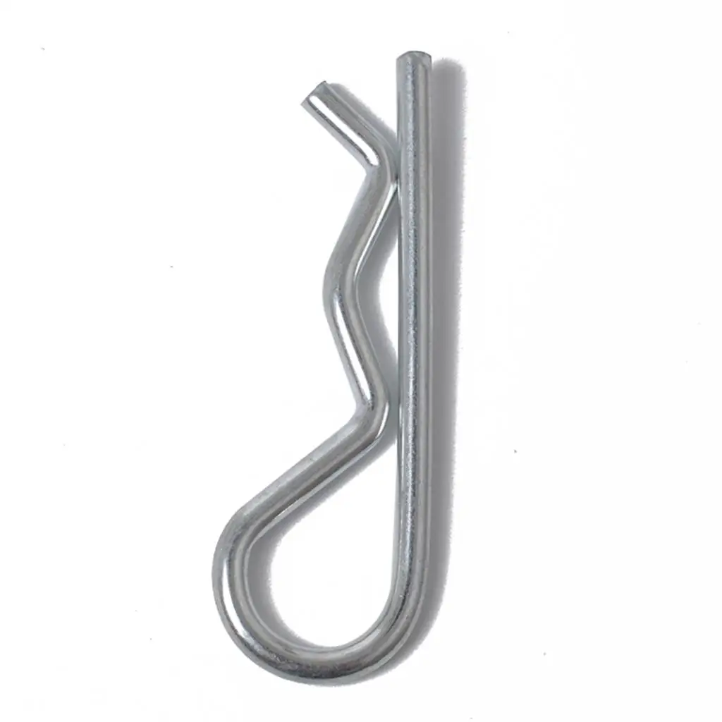 100x R Shaped Pin Mechanical Hitch Hair Tractor Clip