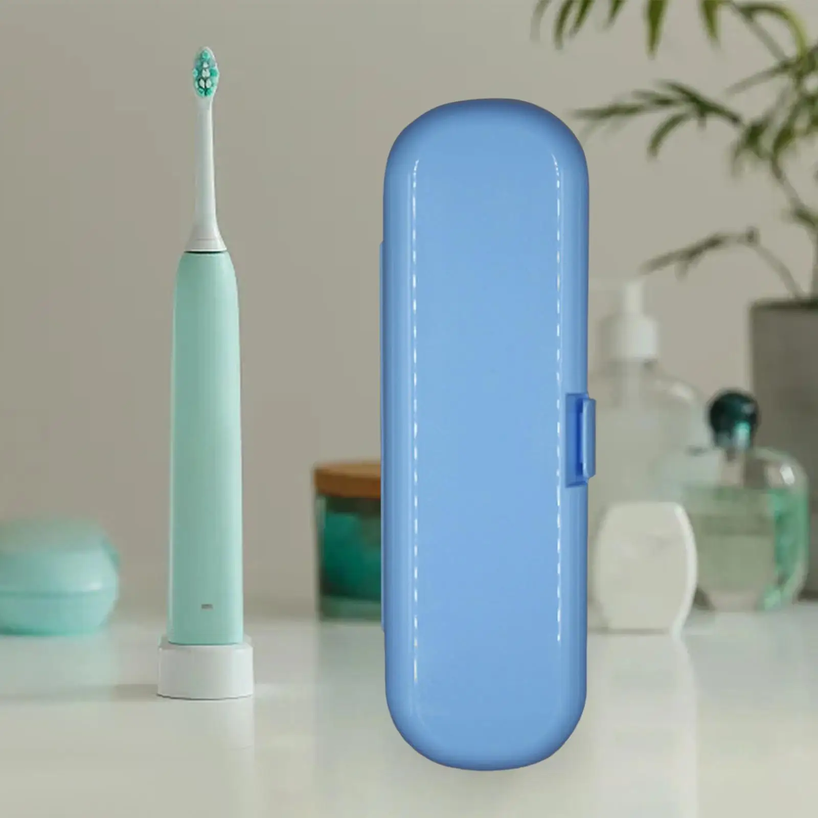 Electric Toothbrush Travel Case Portable Hard Travel Case Electric Toothbrush Holder Lightweight Protective Cover for Traveling