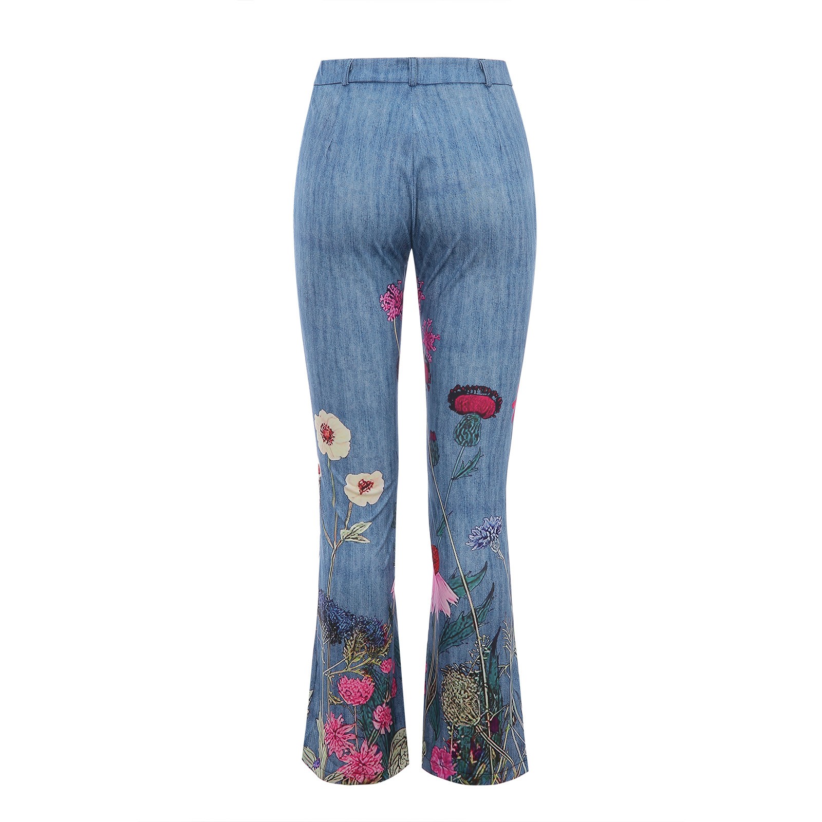 Zip Stretch Jeggings Elastic Denim leggings de