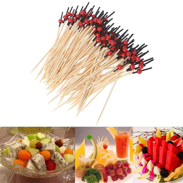100 Pics à Cocktail Motifs Tropicaux - Parfaits Pour Décorations Et Apéros