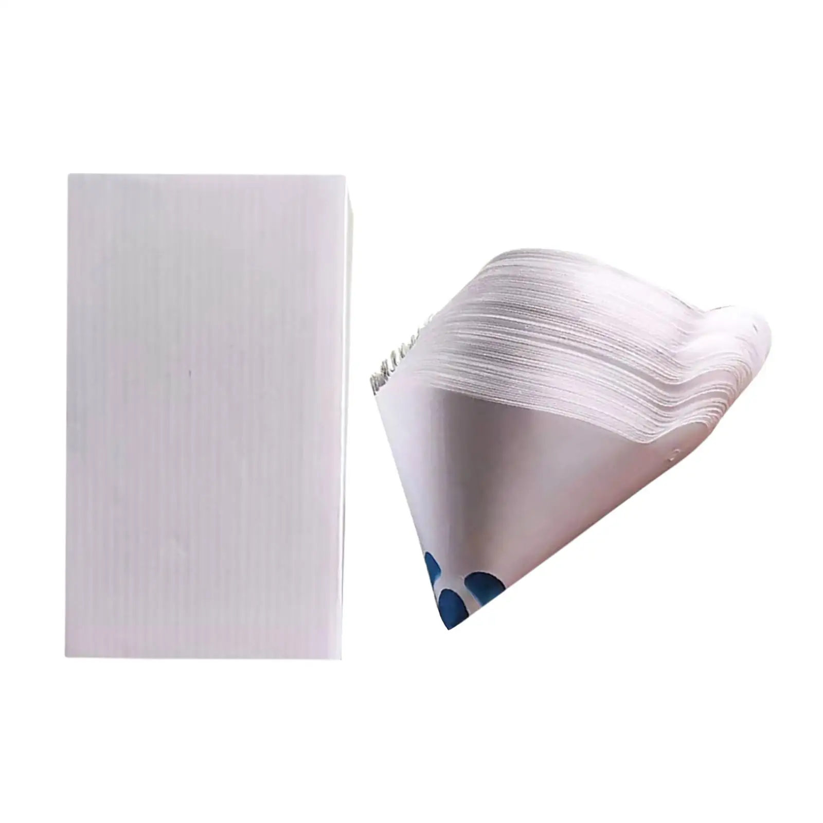 100Pack Cone Filter Paper  100for Automotive Painting Projects