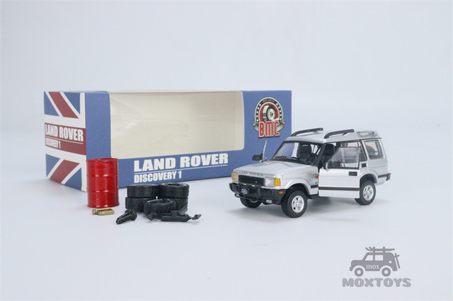 Bm creations 1:64 land rover 1998 discovery1グリーン/シルバーダイ