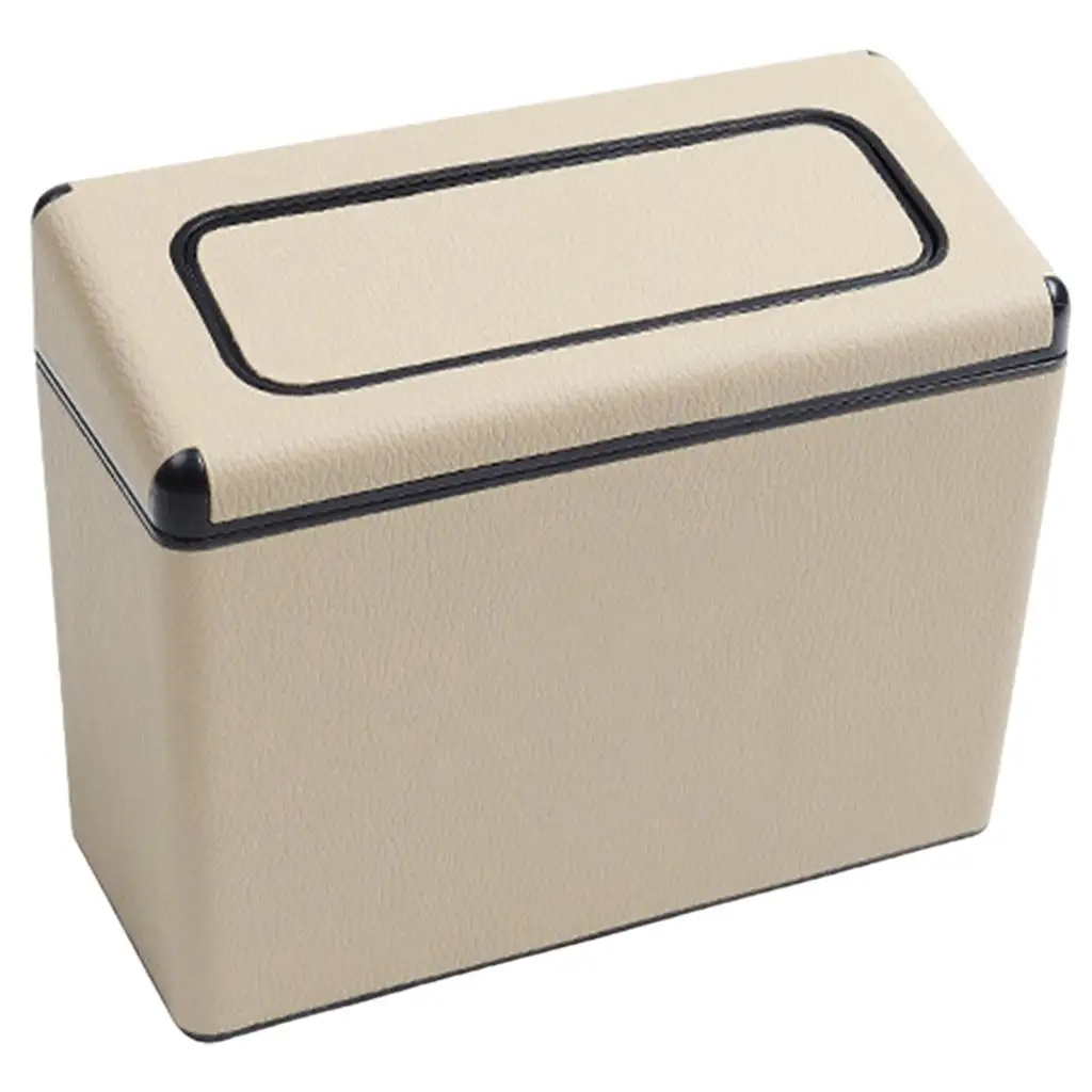 Car Trash Can Small Garbage Can Car Garbage Dustbin for Home