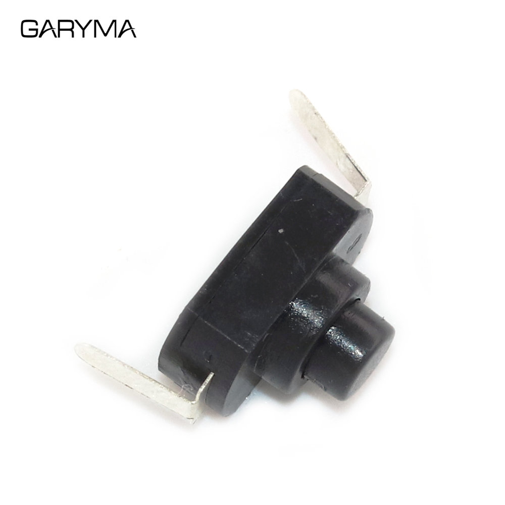 10 Stück 1288BM DC 30V 1A Mini-Taschenlampen-Drucktastenschalter EIN/AUS 2 Pins rechtwinklig für elektrische Taschenlampe mit Selbstverriegelung – Detail 2