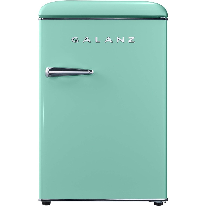 Title 1, Galanz GLR25MGNR10 Retro Compact Refrigerator, ...