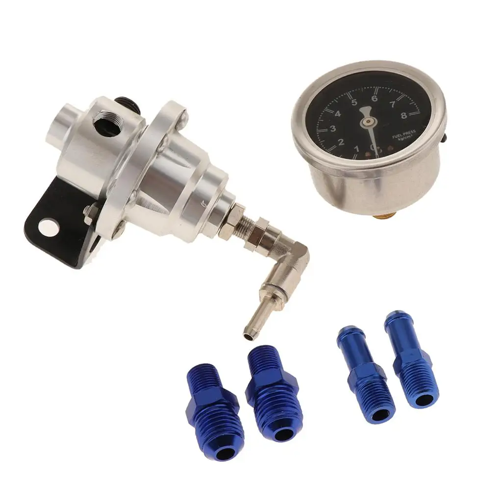 Type S Adjustable Fuel pressure Regulator Universal Jdm +Liquid 