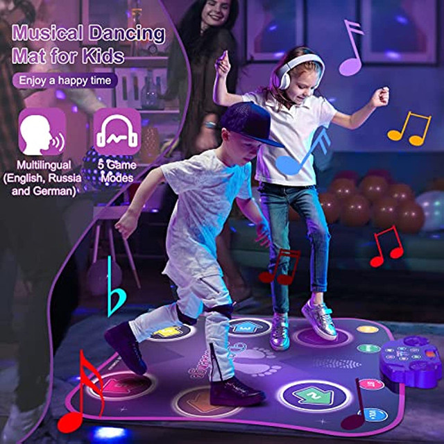 Play22 Dance Mat For Kids - Best Birthday Gifts For Girls & Boys