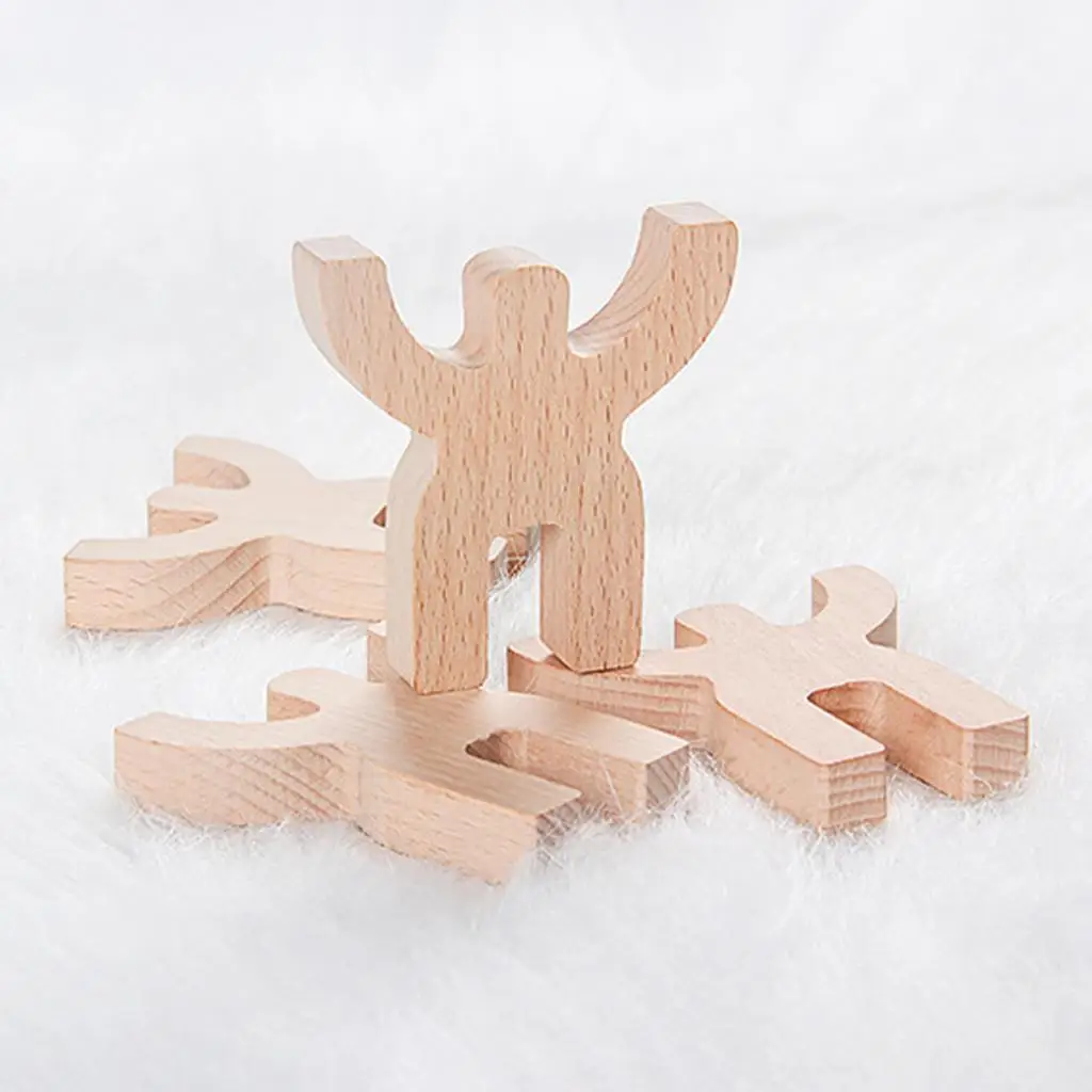 Wooden Shape  Delicate Smooth for Reasoning Abilities Development