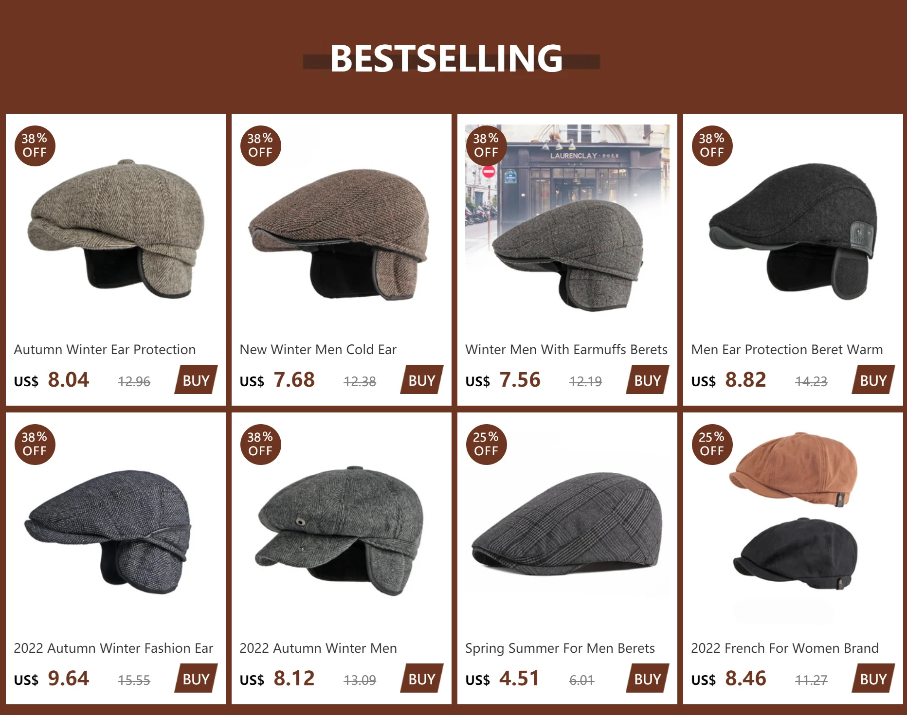 22 Autumn Winter Brand Newsboy Hat For Men Woolen Beret Flat Cap Male Fashion Peaky Blinder Bob Boina Retro Free Shipping A30 Aliexpress