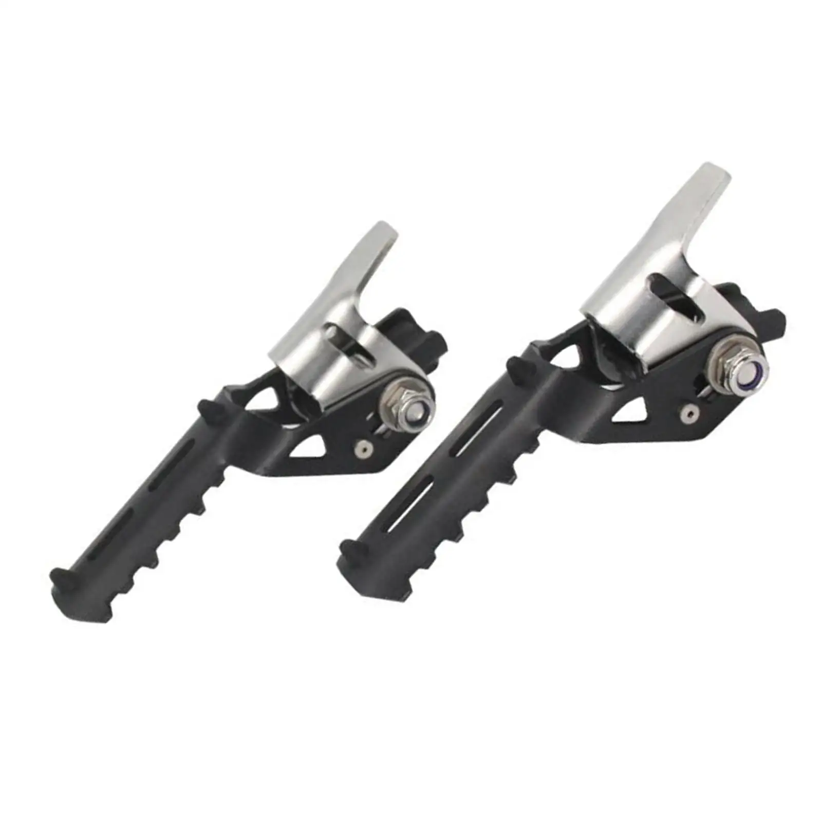 Highway Front Foot Pegs Folding Footrests Clamps for R1250GS R 1250 GS Accessories