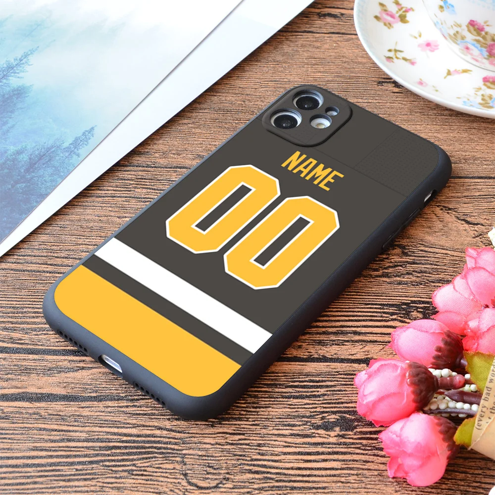 Custom Hockey Player Silicone Phone Case For iPhone 13 12 11 Pro Max Mini XS X XR SE 7 8 6 6S Plus Soft Cover Montreal Edmonton iphone 13 mini silicone case