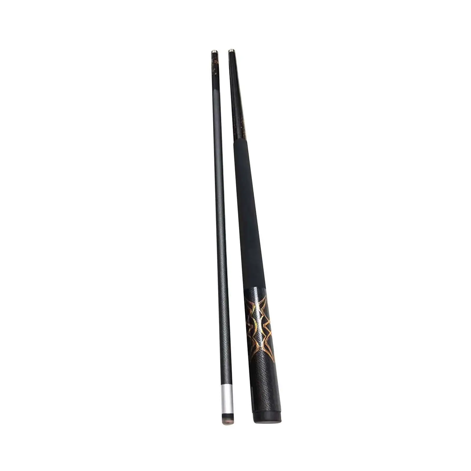 Pool Cue Carbon Fiber 58 inch Segmented Billiard Cue Sticks for Unisex Adult