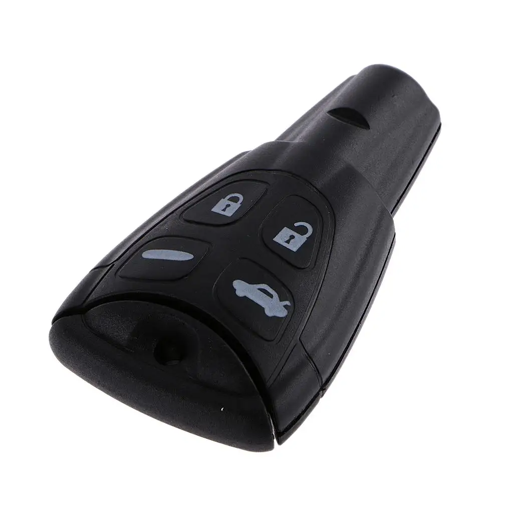  Replacement 4-Button Remote Key Housing Cover For 9-3 9-5 SAAB Car