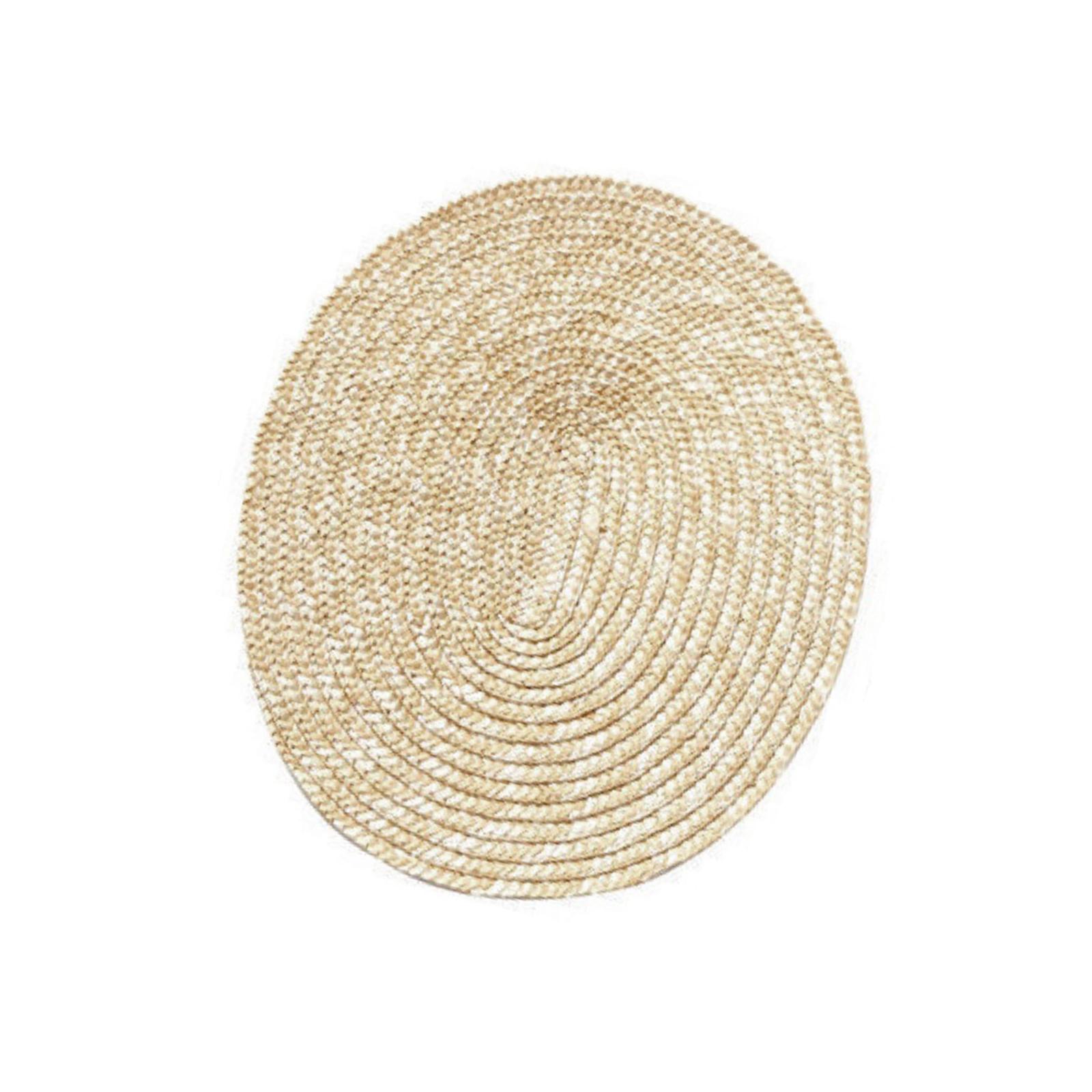 Straw Hats Braided Floppy Straw Bonnet Cap for Boater Travel Casual