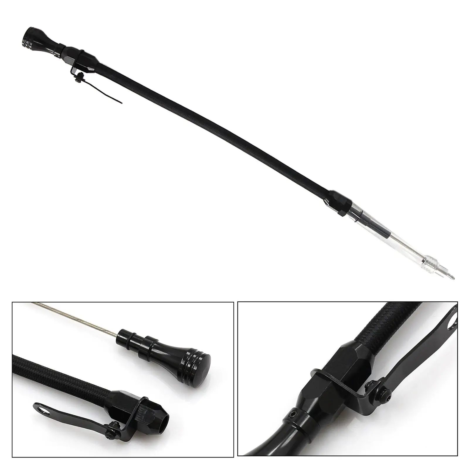 Truck Engines Flexible Oil Dipstick Metal Durable Directly Replace High Quality for LSX LS1 LS2 LS2 LS6 4.8L 5.7L 6.0L 6.2L