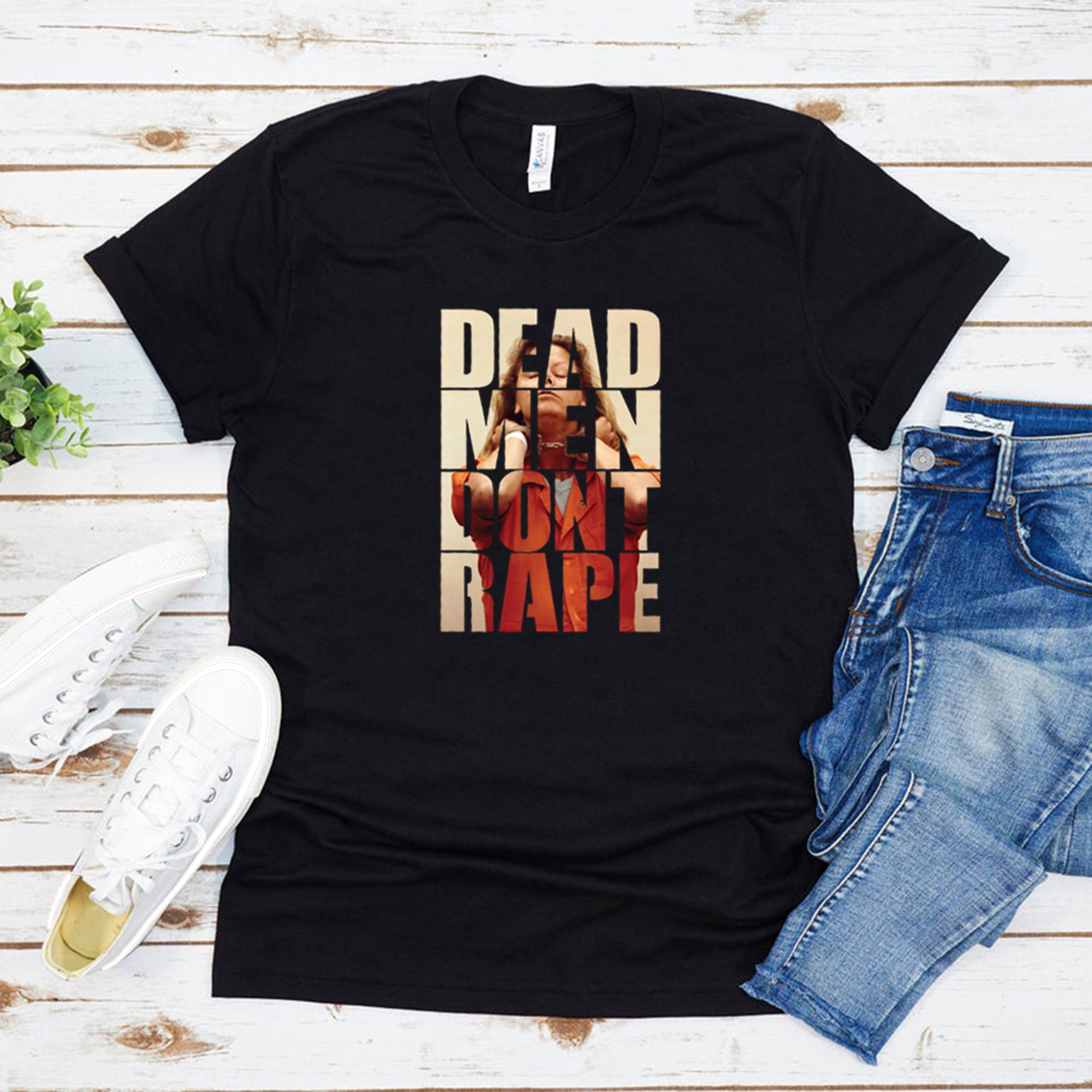 Tote Männer nicht Raps T-Shirt Aileen Wuornos T-shirt Amerikanische Serielle Mörder T-shirts Frauen Pro Wahl T-shirts Gleich Rechte T shirts – Detail 2