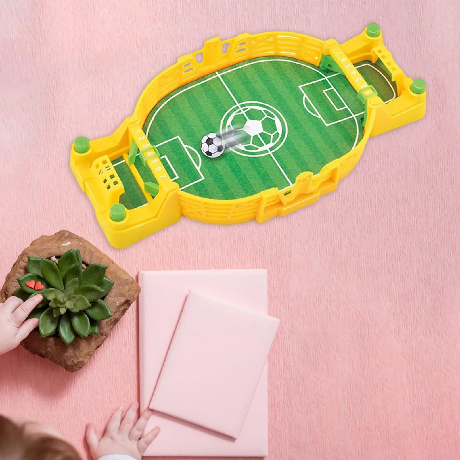 Table Board Football Game Interactive Toy Mini Tabletop Football Soccer Pinball