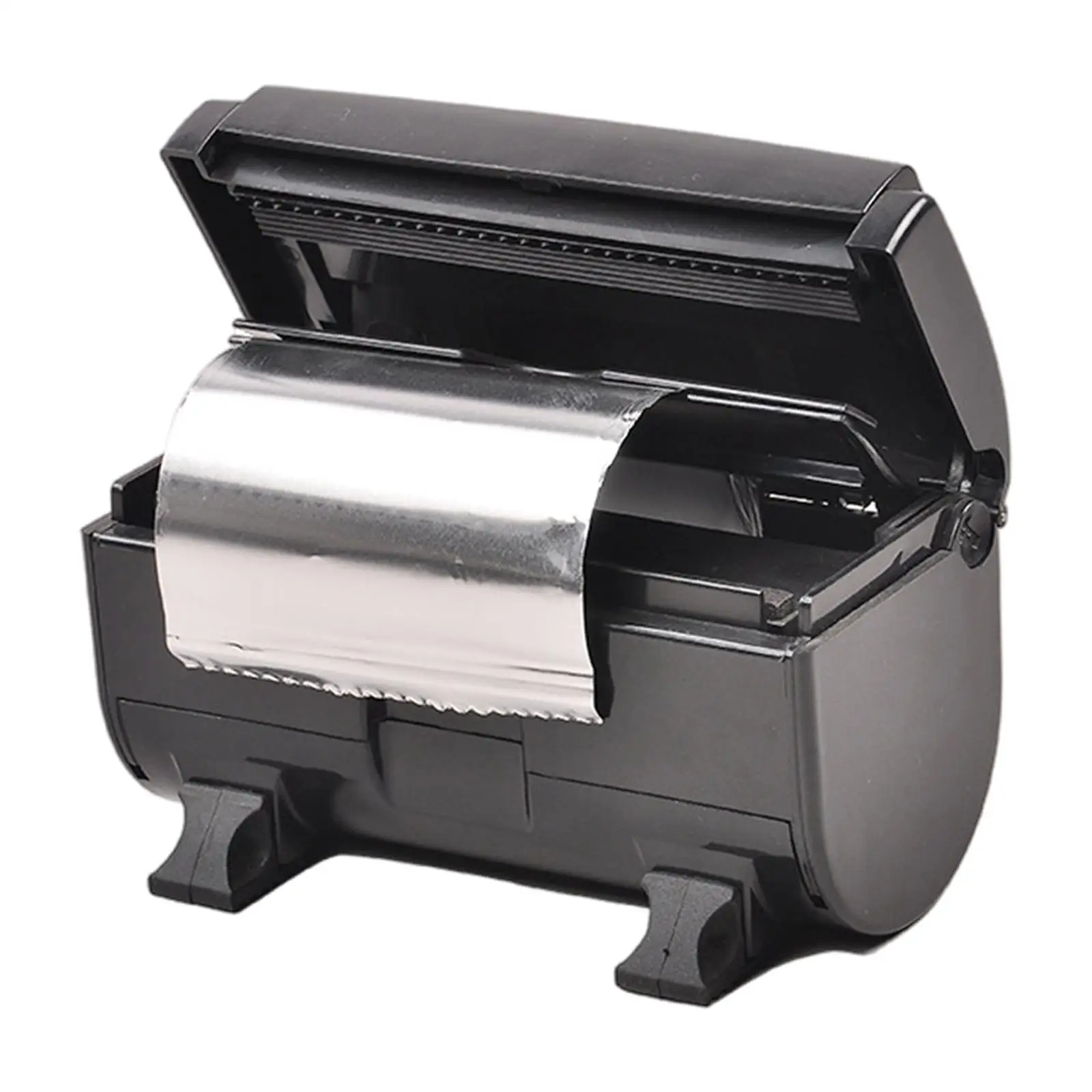 Tin Foil Cutter Automatic Cutting Portable Easy to Use Black Foil Paper Dispenser for Hairdressing Nail Art Tin Foil Hair Salon
