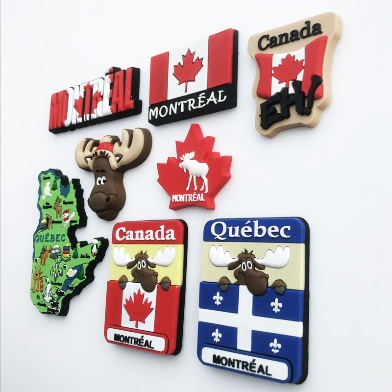 Description Picture 5 of itemCanada Fridge Magnets Montreal Quebec Travelling Souvenirs Home Decor Wedding Birthday Gifts Message Board Magnetic Stickers