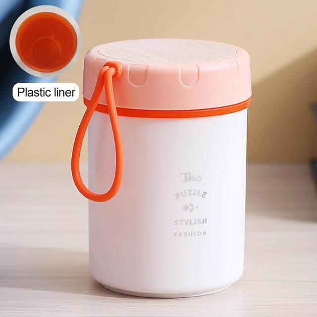 Cheap 1 Set 510ml Soup Cup Good Sealing Anti-leak Portable