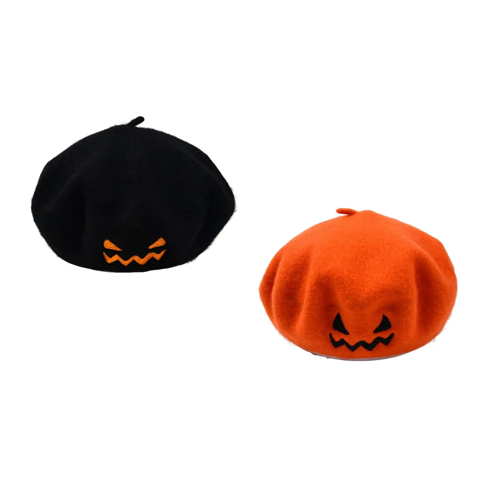 Women Embroidery Keep Warm French Berets Breathable Spring Beanie for Halloween Props Birthday Cosplay Street Men