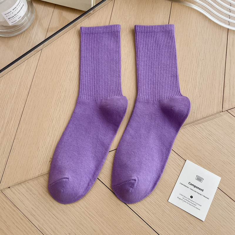 Title 29, 33 farben Koreanische Sport Socken Frauen Weich...