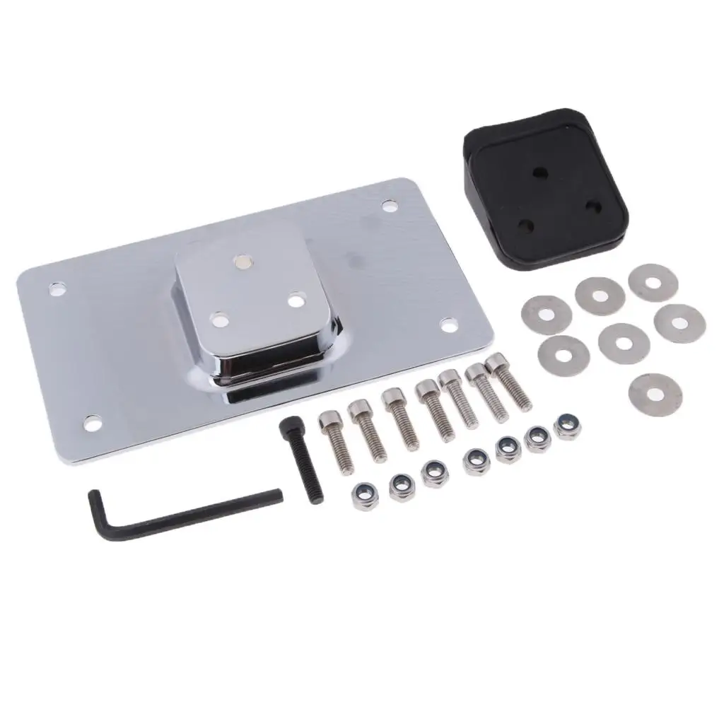 3 Hole LayDown Plate Bracket for soft tail  XL 1984-2017