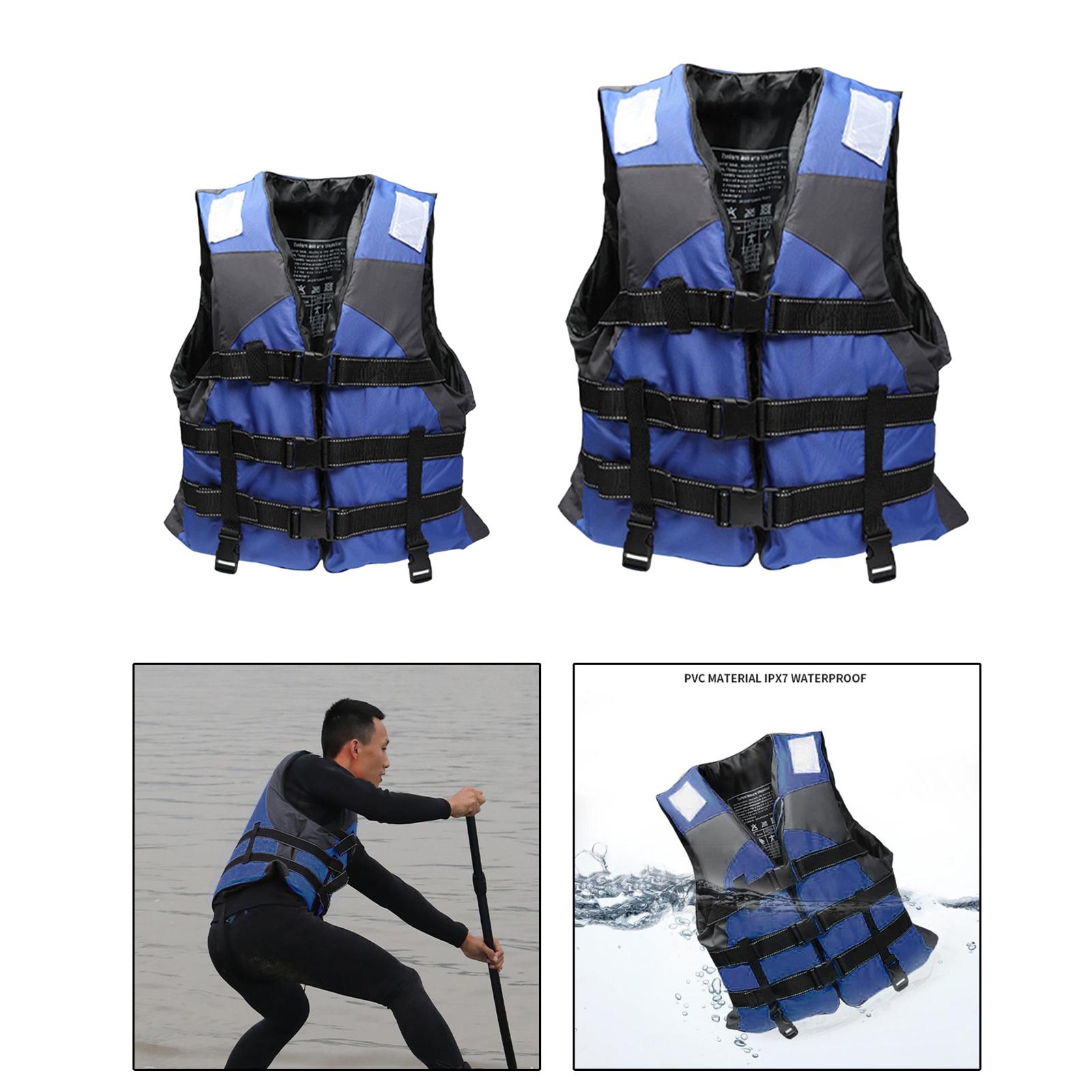 Flotation Life Vest Kayak Water Sports Device Life Jackets Boating Beach