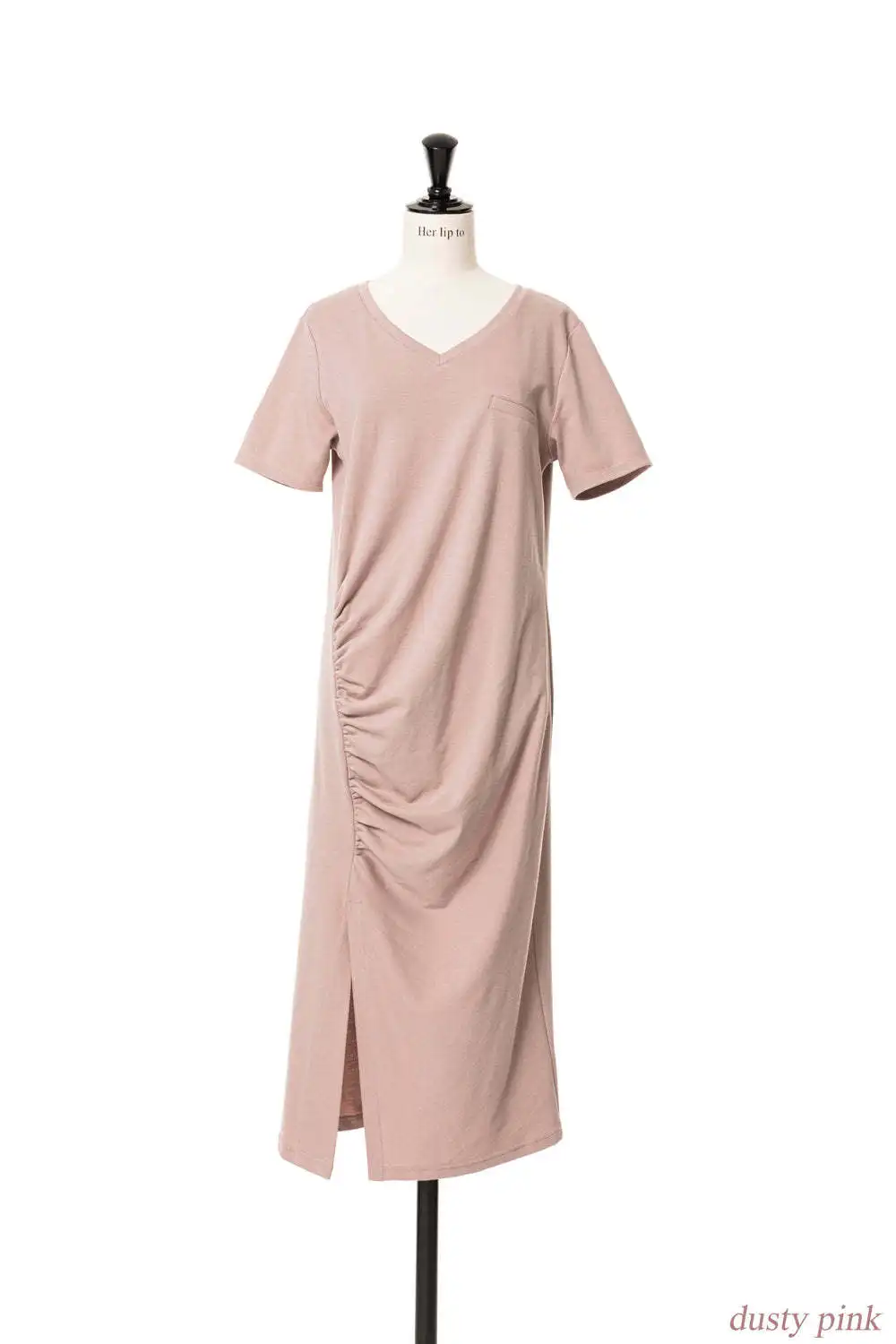 税込) Modern Classic Sleeveless Dress herlipto
