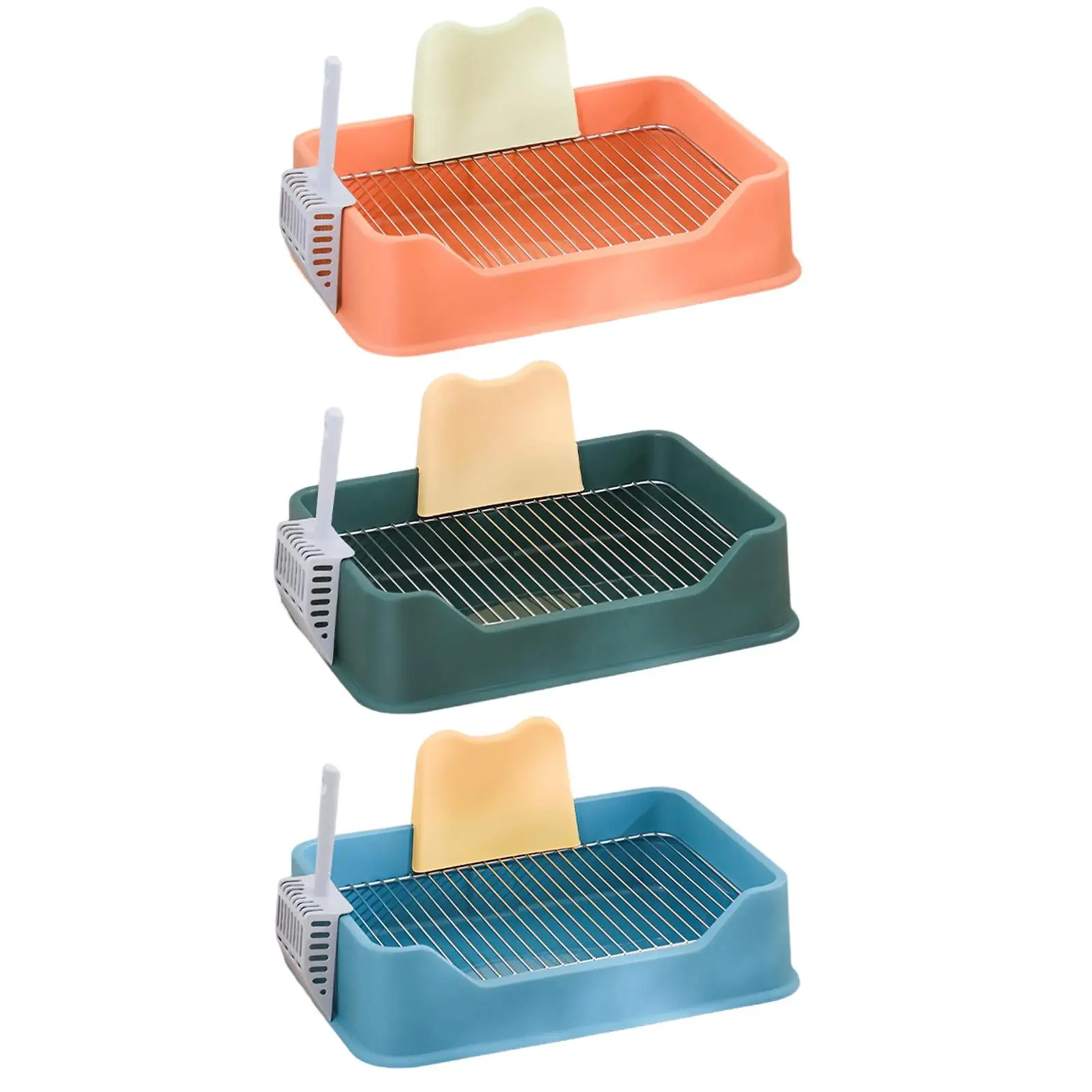 Dog Toilet Puppy Potty Tray Pet Supplies for Indoor Cats Cleaning Tool Portable Anti Splashing Litter Box Puppy Training Tray