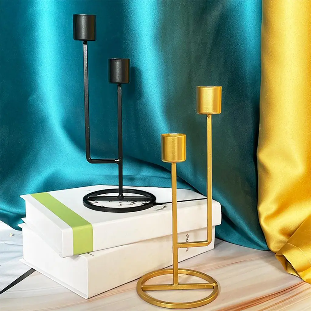 Modern Candelabra Candle Holder Candlestick Stand Home Tabletop Dining Room Wedding Centerpieces Decoration