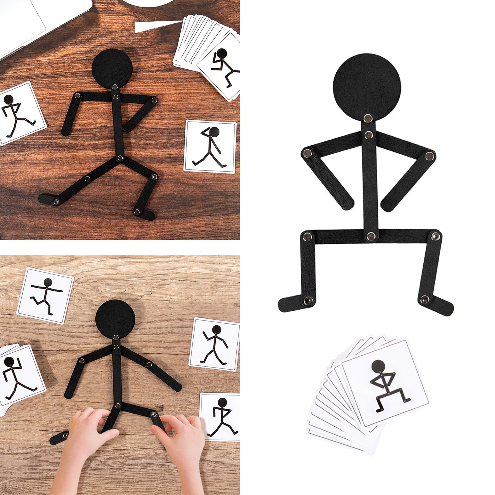 Puzzle Wooden Toys Fine Motor Skills Educational Movements Changing Board Game for 3 Years Old up Kids Children Kids Toddlers