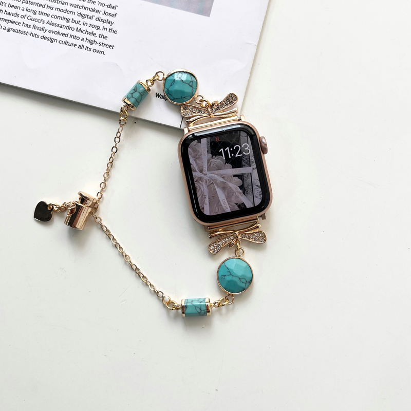 Pulseira para iWatch Series, Gems Stone Band,